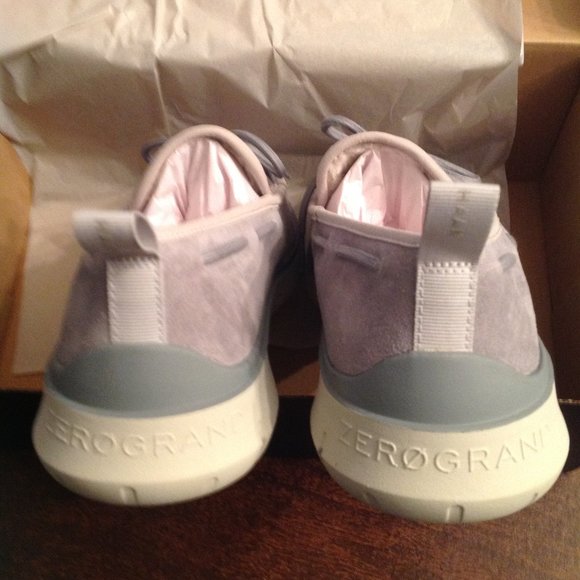 Cole Haan Men's Generation ZeroGrand Gray Suede Rec Slippers - 11.5M -New in Box - Picture 4 of 11